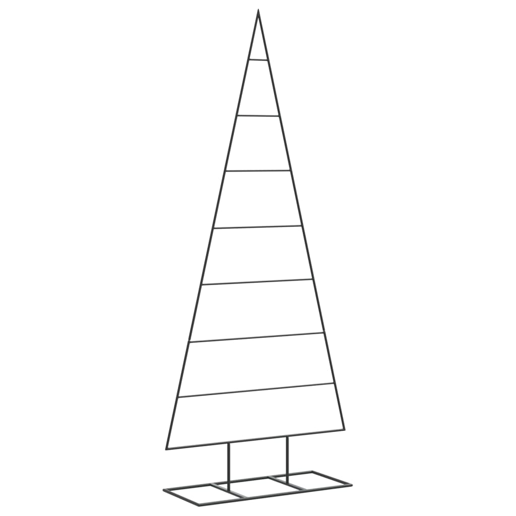 Arbre de Noël en métal pour décoration noir 150 cm - XIOS