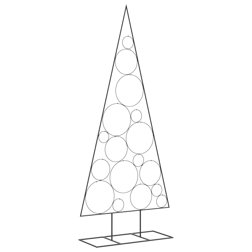 Arbre de Noël en métal pour décoration noir 180 cm - XIOS