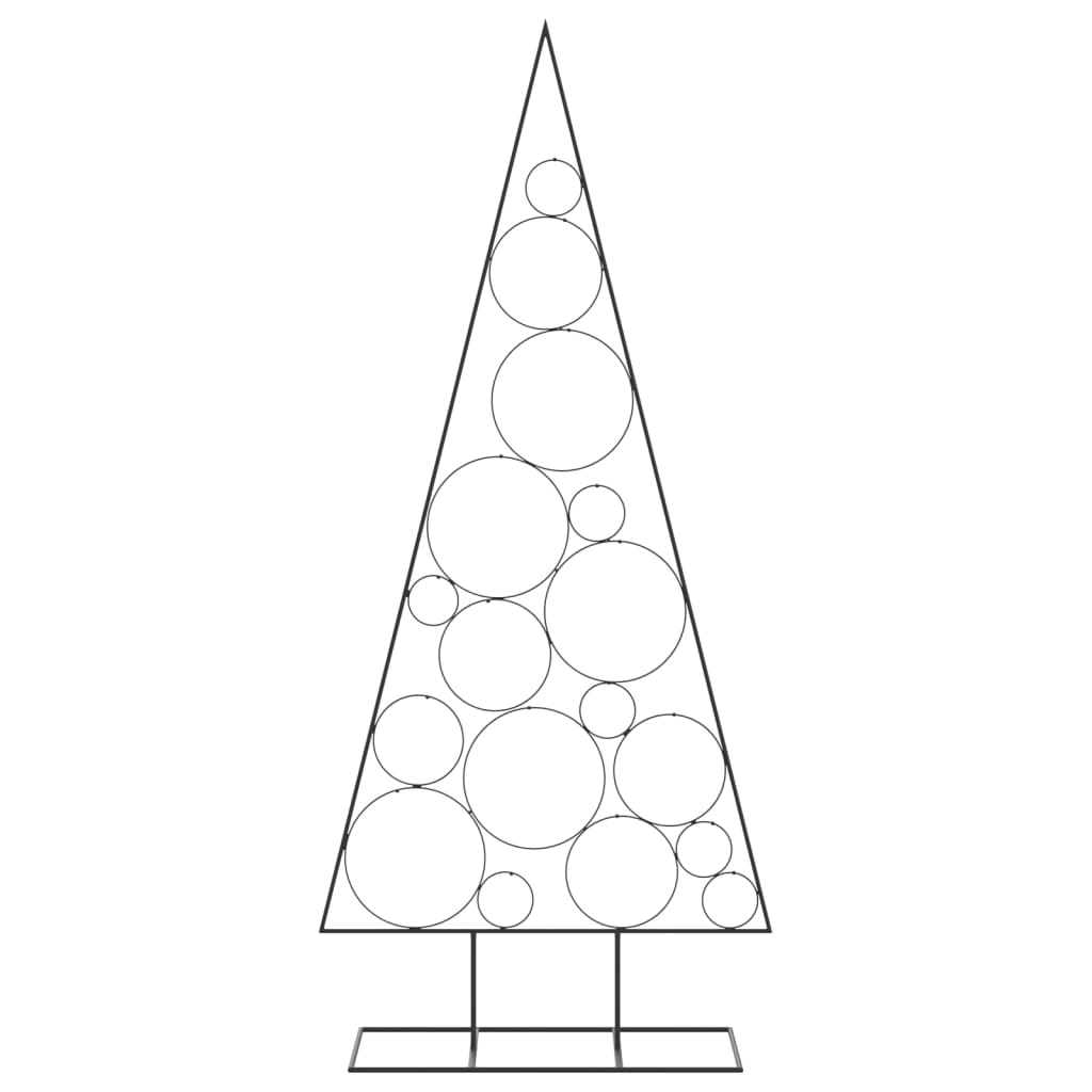 Arbre de Noël en métal pour décoration noir 180 cm - XIOS