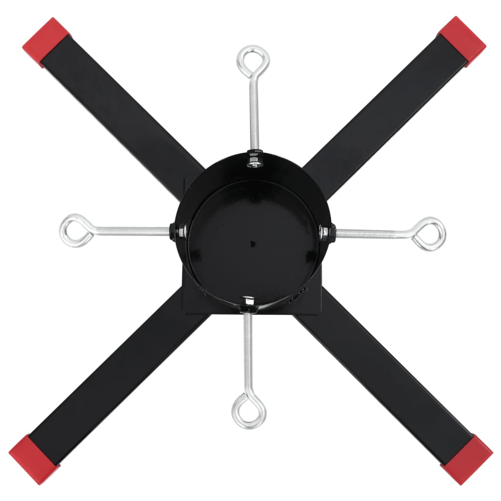 Support de sapin de Noël noir 61x61x15,5 cm - XIOS