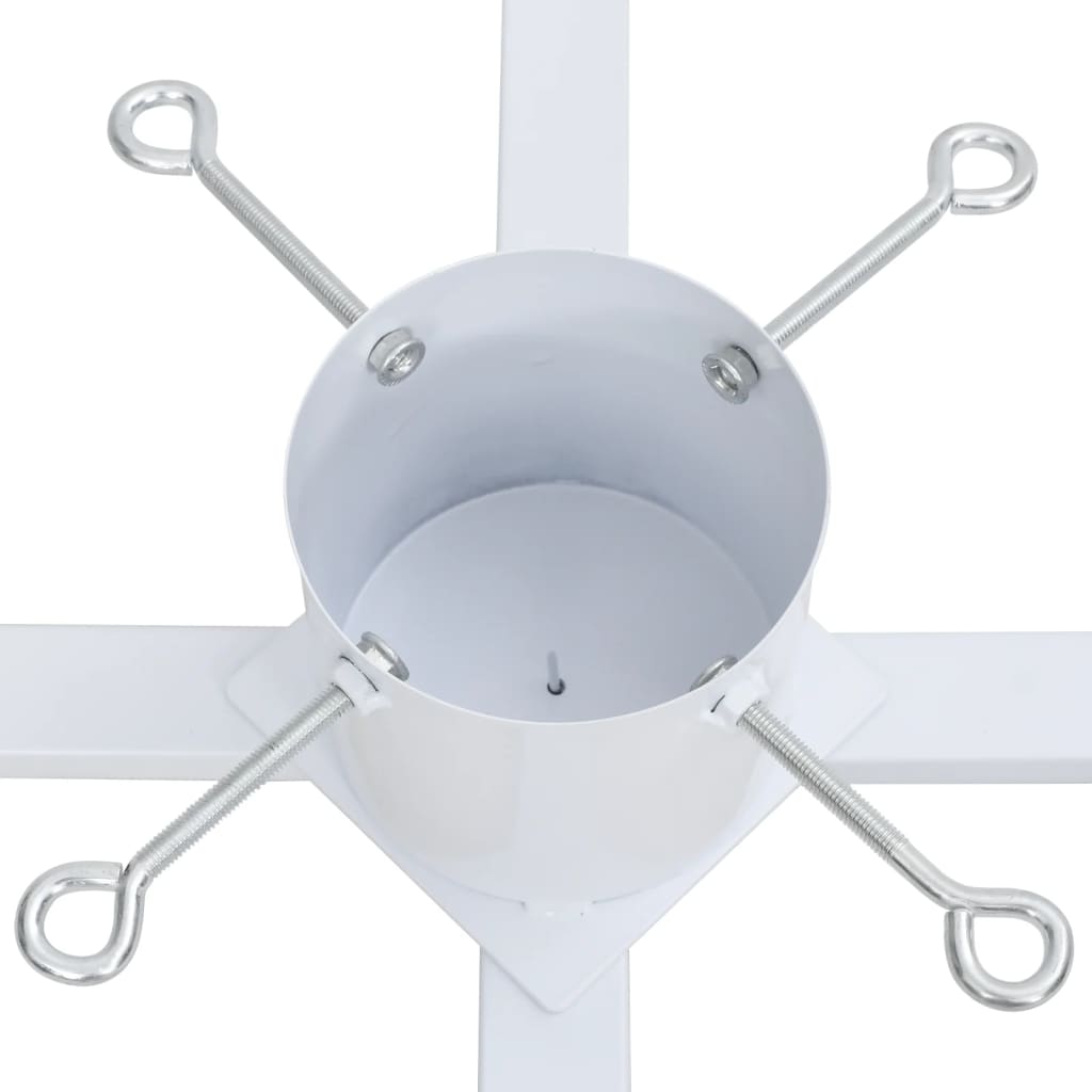 Support de sapin de Noël blanc 61x61x15,5 cm - XIOS