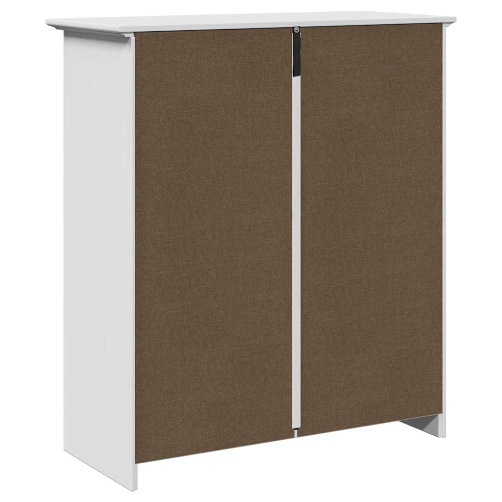 Armoire de couloir BODO blanc 80x35x90 cm - XIOS