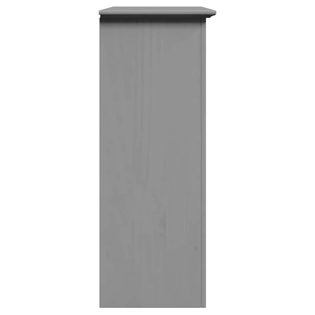 Armoire de couloir BODO gris 80x35x90 cm - XIOS