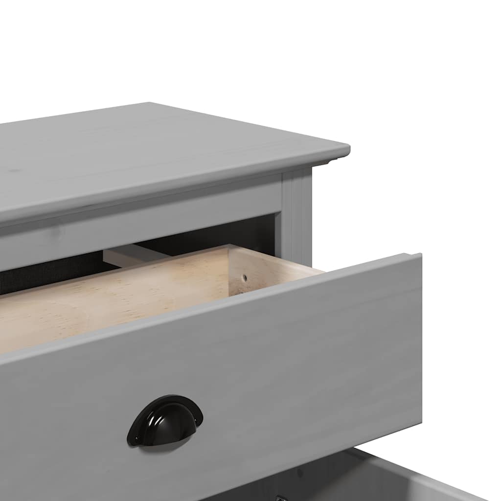 Armoire de couloir BODO gris 80x35x90 cm - XIOS