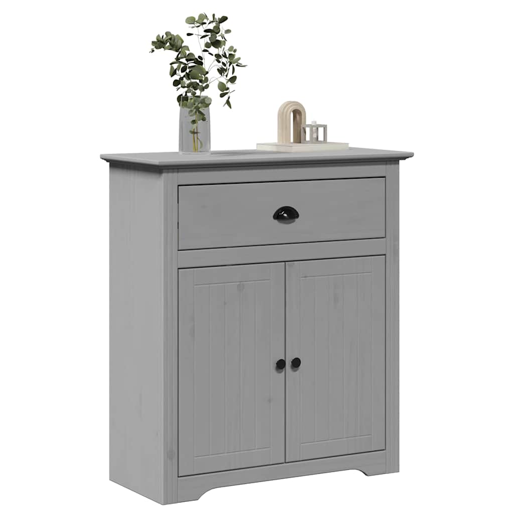 Armoire de couloir BODO gris 80x35x90 cm - XIOS