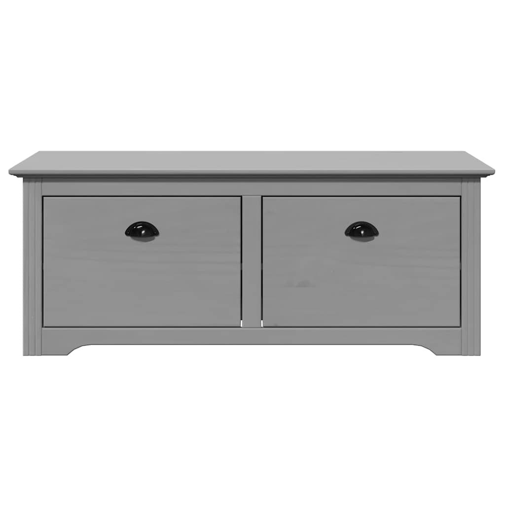 Banc de couloir BODO gris 114x40x45 cm - XIOS