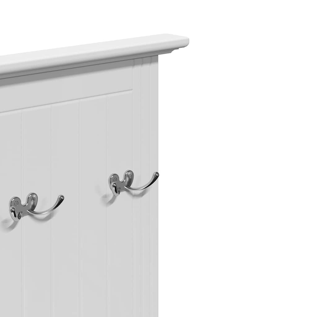 Chariot de cuisine BODO blanc et marron 72x45x80 cm - XIOS