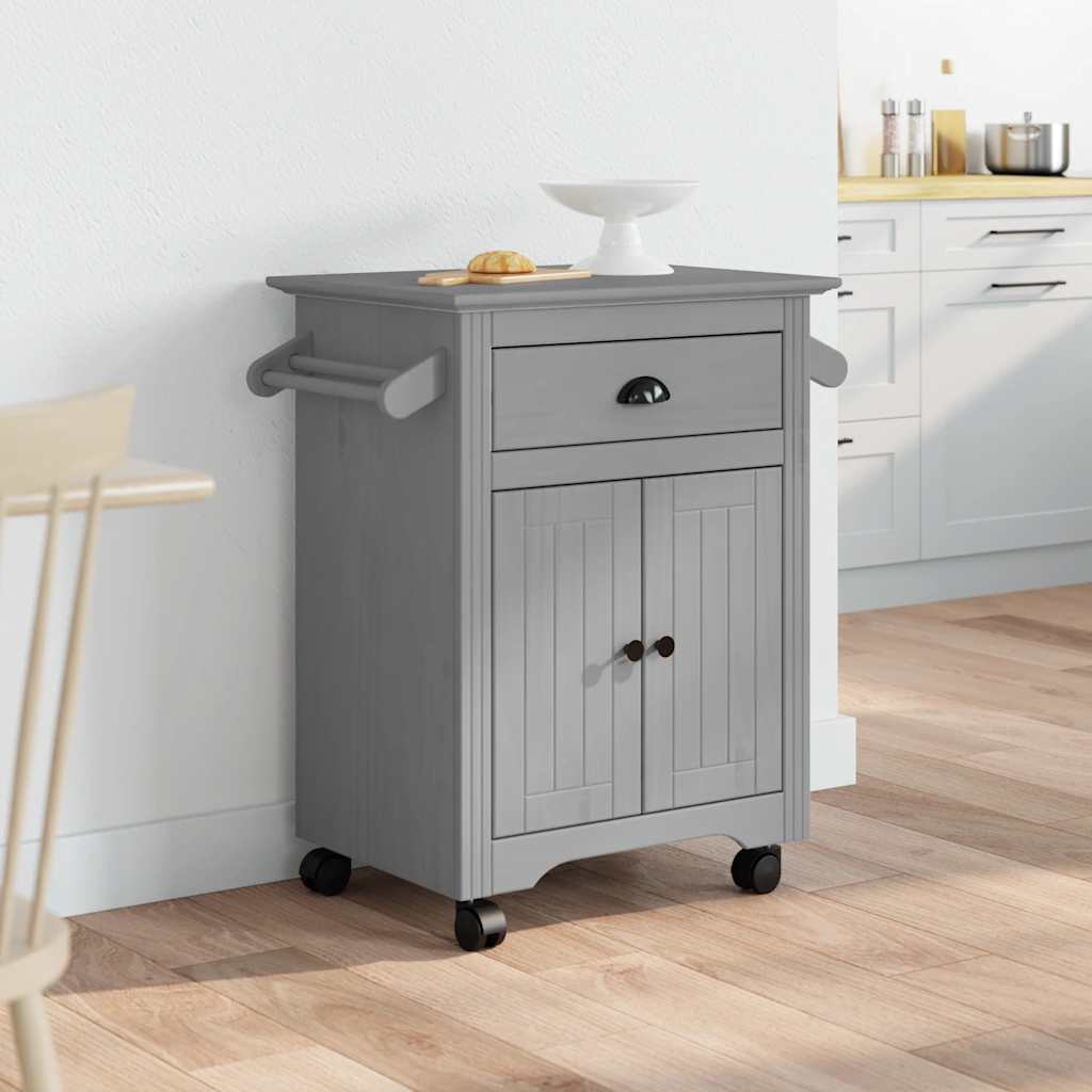 Chariot de cuisine BODO gris 72x45x80 cm - XIOS