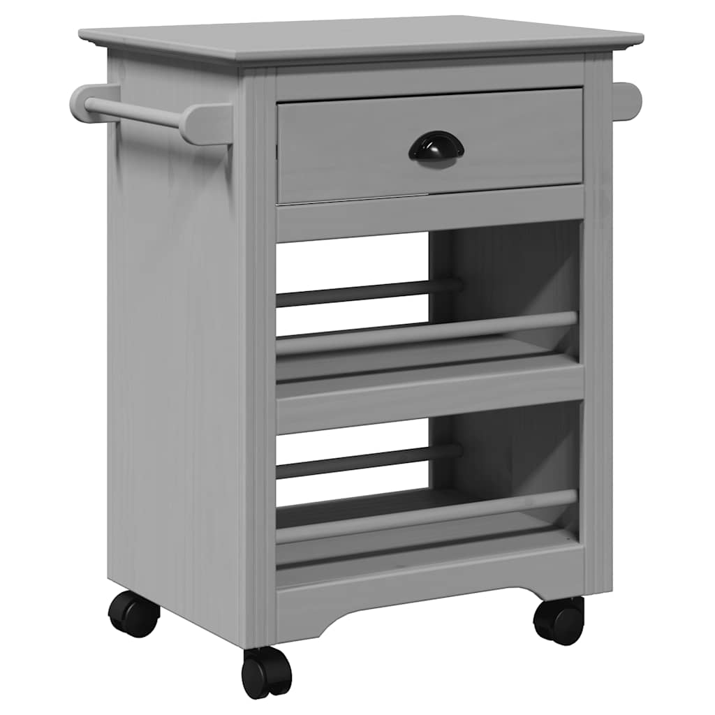 Chariot de cuisine BODO gris 67,5x45x80 cm - XIOS