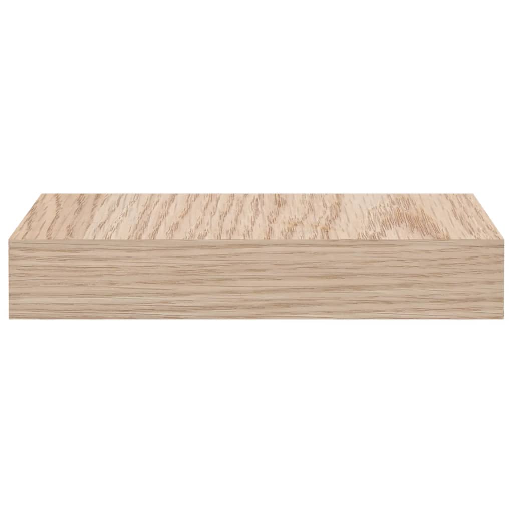 Étagères flottantes 2 pcs 23x23,5x4 cm bois d'ingénierie - XIOS