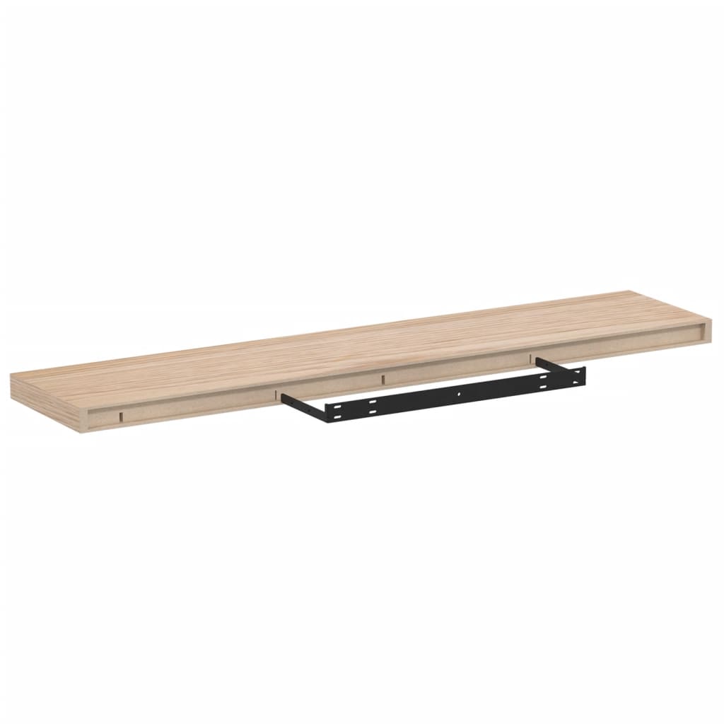 Étagères flottantes 2 pcs 110x23,5x4 cm bois d'ingénierie - XIOS