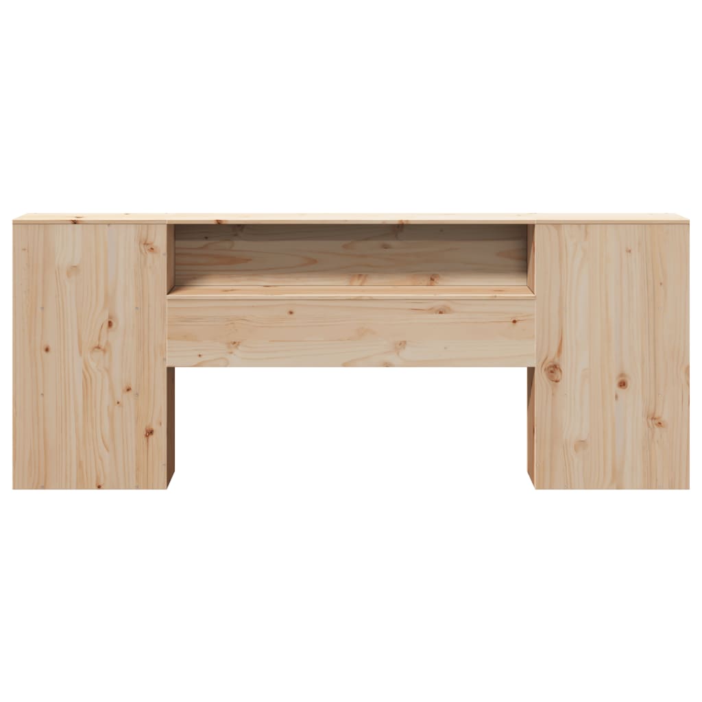 Tête de lit avec rangement 180 cm bois massif de pin - XIOS