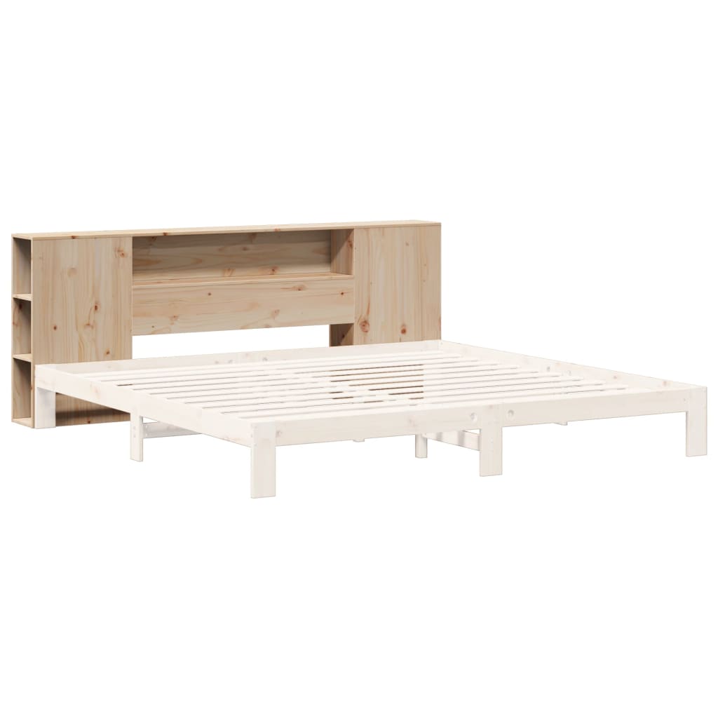 Tête de lit avec rangement 180 cm bois massif de pin - XIOS