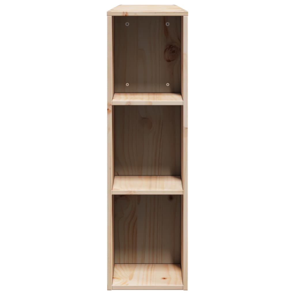Tête de lit avec rangement 160 cm bois massif de pin