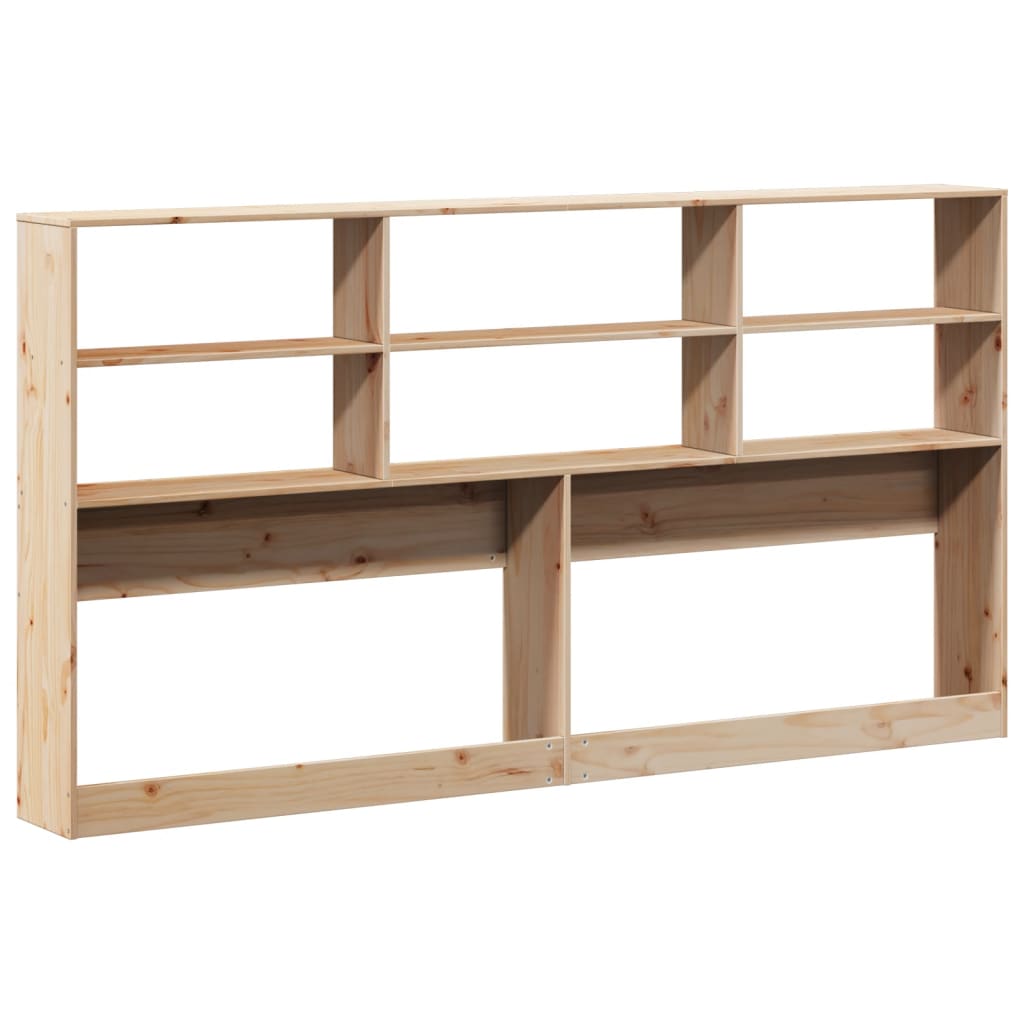 Tête de lit avec rangement 180 cm bois massif de pin - XIOS