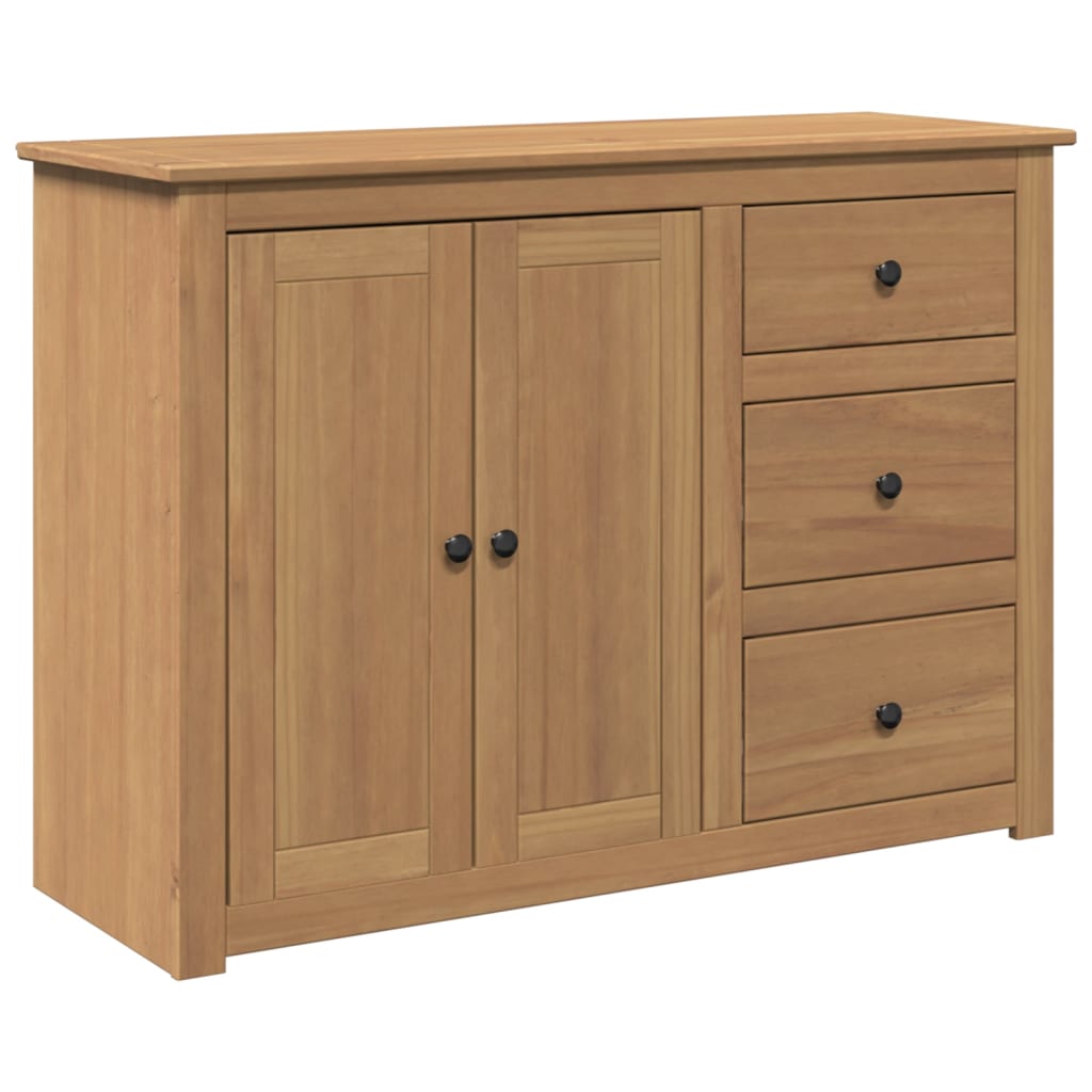 Buffet avec tiroirs PANAMA 112x40x80 cm bois massif de pin