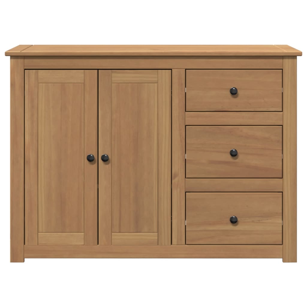 Buffet avec tiroirs PANAMA 112x40x80 cm bois massif de pin - XIOS