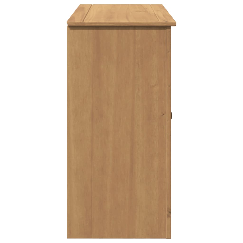 Buffet avec tiroirs PANAMA 112x40x80 cm bois massif de pin - XIOS
