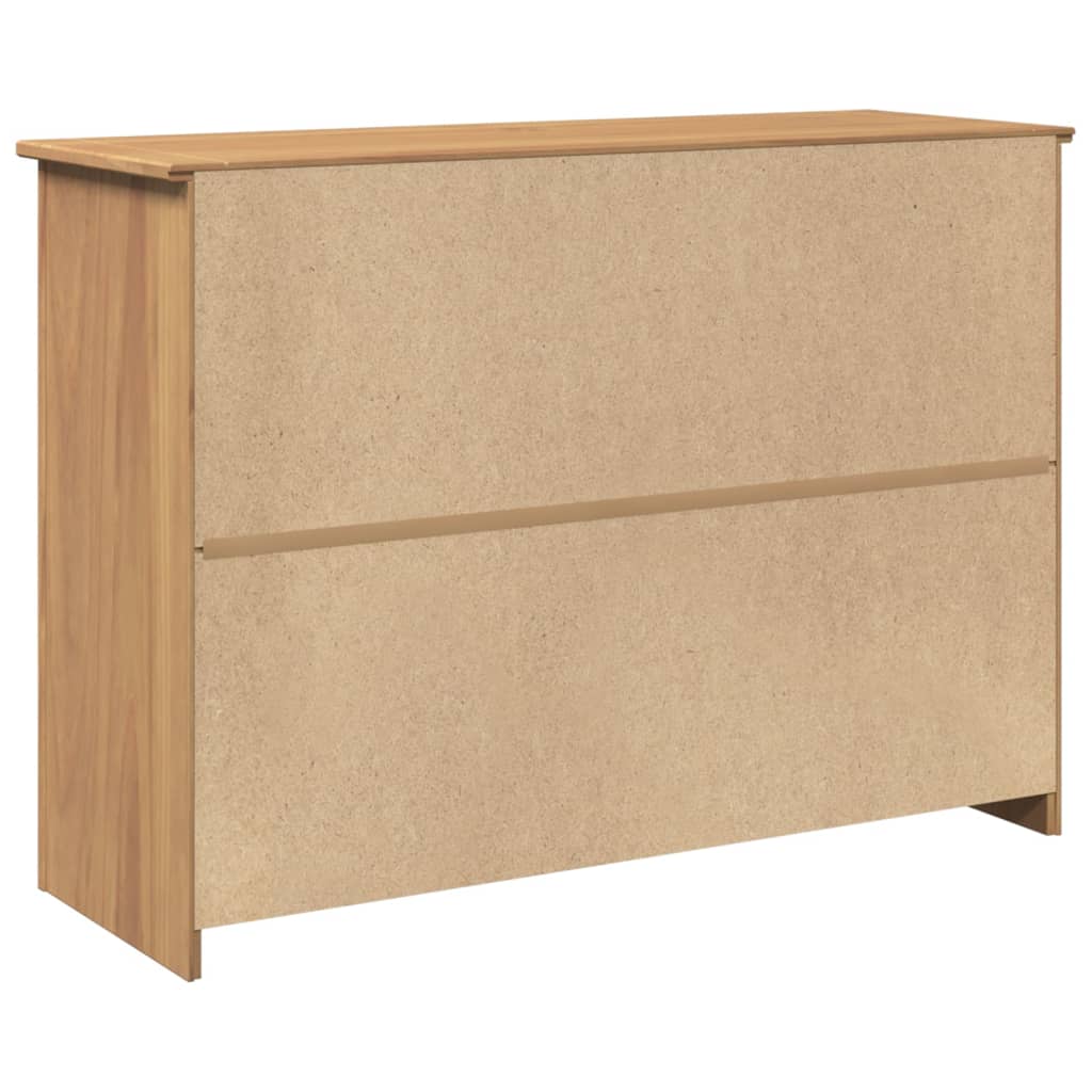 Buffet avec tiroirs PANAMA 112x40x80 cm bois massif de pin - XIOS