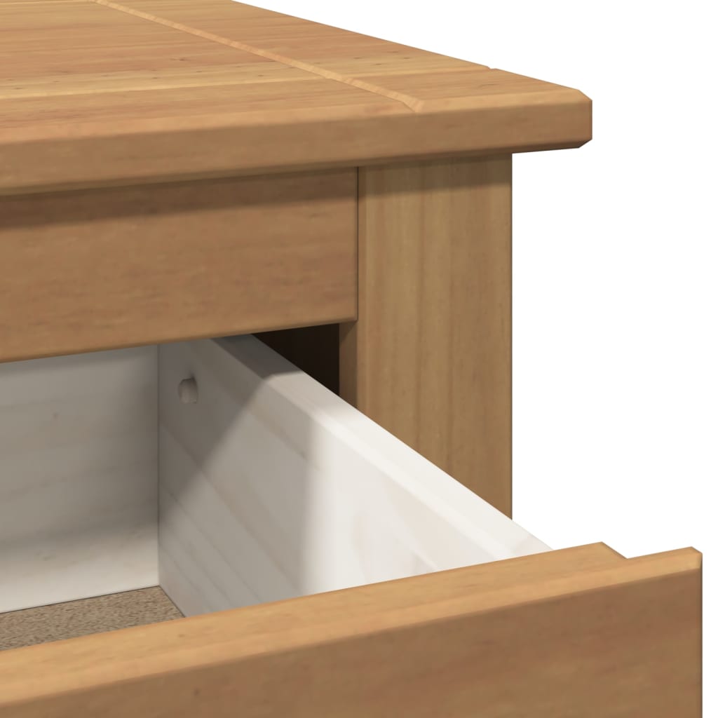 Buffet avec tiroirs PANAMA 112x40x80 cm bois massif de pin - XIOS