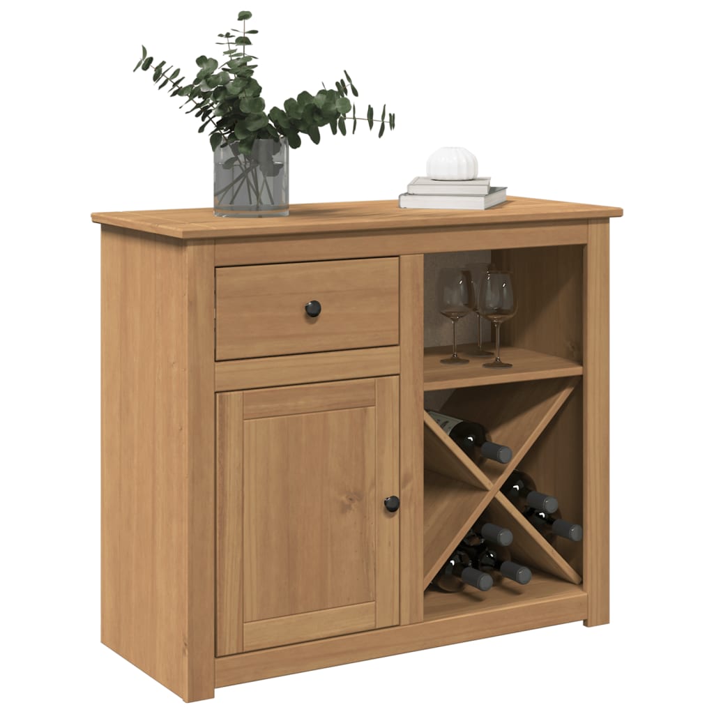 Buffet avec tiroir Panama 93x40x80 cm bois massif de pin - XIOS