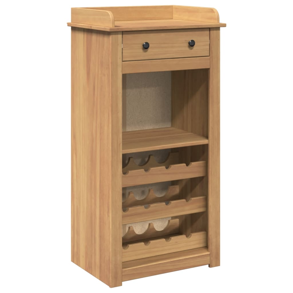 Armoire à vin Panama 57x40x111,5 cm bois de pin massif - XIOS