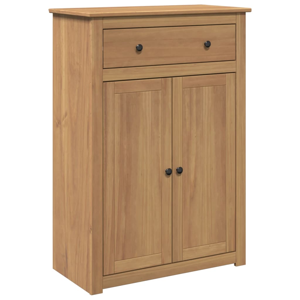 Armoire à chaussures Panama 80x40x114 cm bois de pin massif - XIOS
