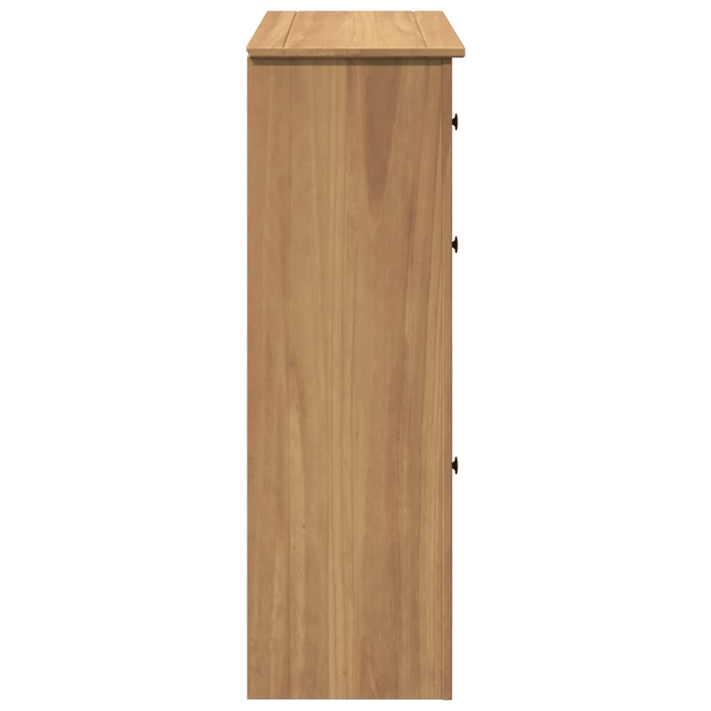 Armoire à chaussures Panama 80x35x105 cm bois de pin massif - XIOS