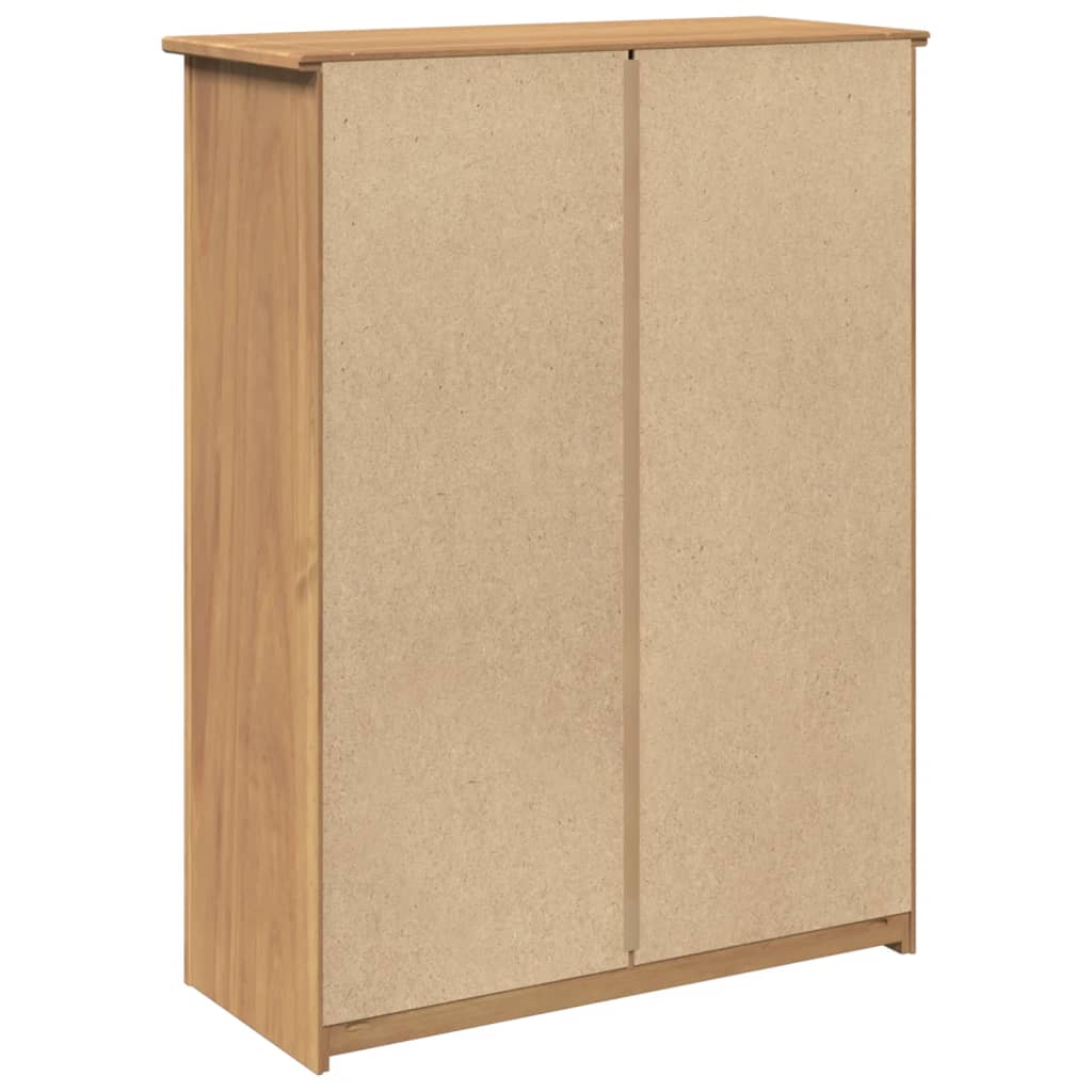 Armoire à chaussures Panama 80x35x105 cm bois de pin massif - XIOS