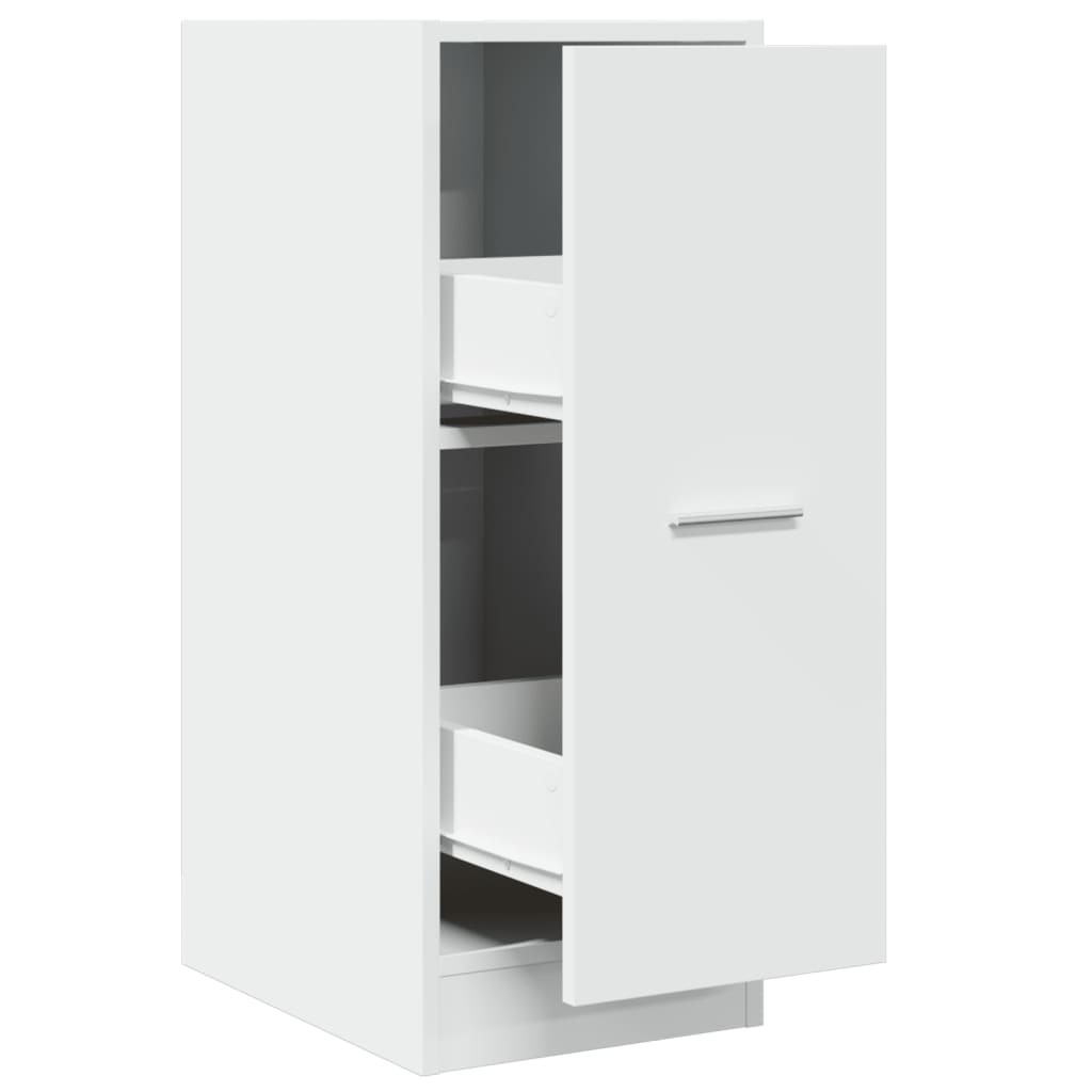 Armoire d'apothicaire blanc 30x41x77,5 cm bois d'ingénierie - XIOS