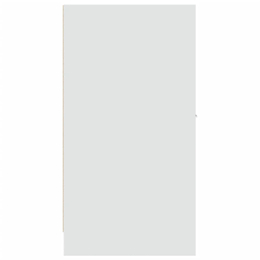 Armoire d'apothicaire blanc 30x41x77,5 cm bois d'ingénierie - XIOS