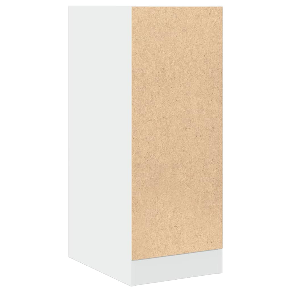 Armoire d'apothicaire blanc 30x41x77,5 cm bois d'ingénierie - XIOS