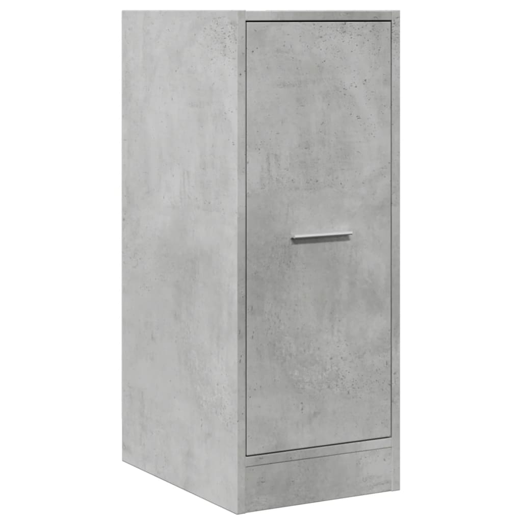 Armoire d'apothicaire gris béton 30x41x77,5cm bois d'ingénierie - XIOS