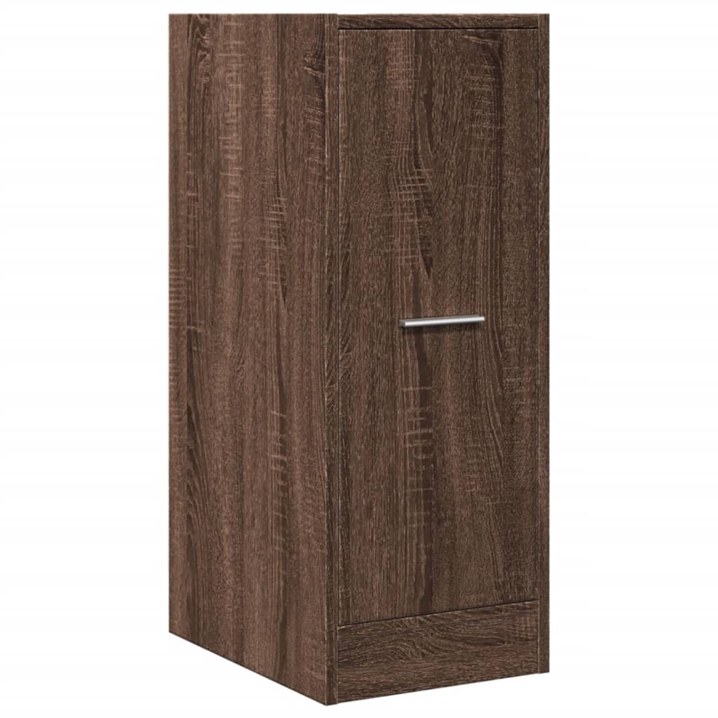Armoire apothicaire chêne marron 30x41x77,5cm bois d'ingénierie - XIOS