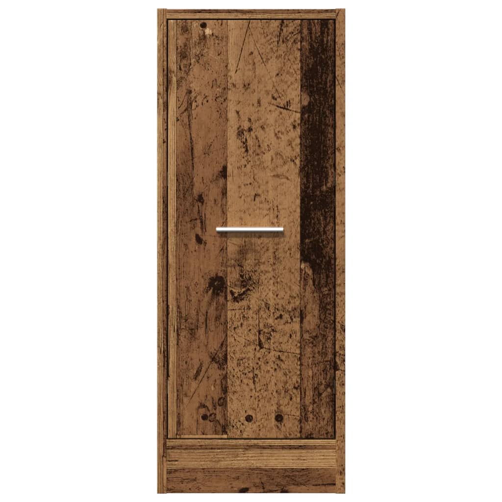 Armoire d'apothicaire vieux bois 30x41x77,5cm bois d'ingénierie - XIOS