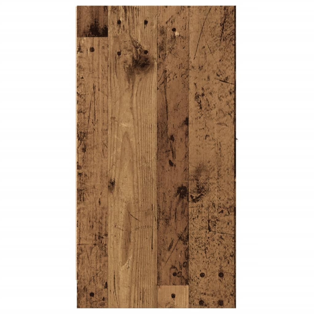 Armoire d'apothicaire vieux bois 30x41x77,5cm bois d'ingénierie - XIOS