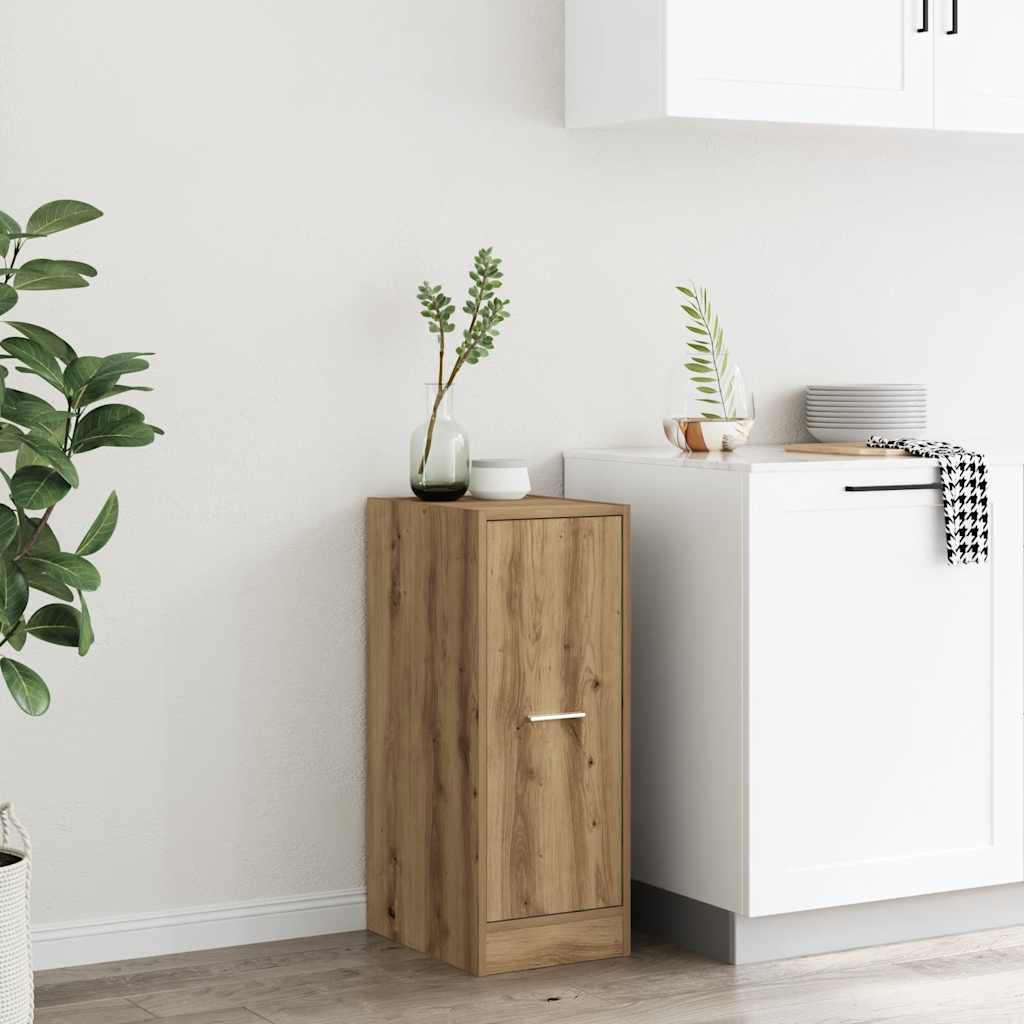 Armoire d'apothicaire chêne artisanal bois d'ingénierie - XIOS