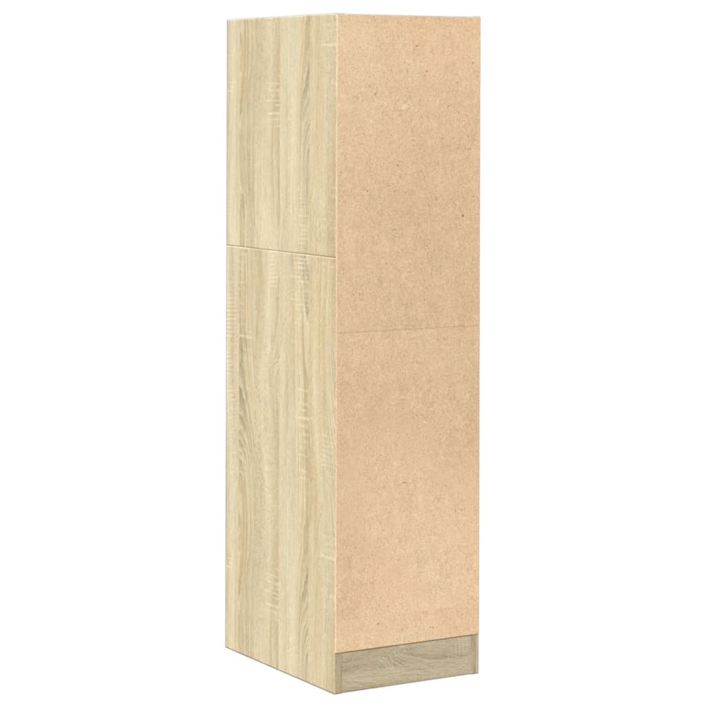 Armoire d'apothicaire chêne sonoma 30x41x118 cm bois ingénierie - XIOS