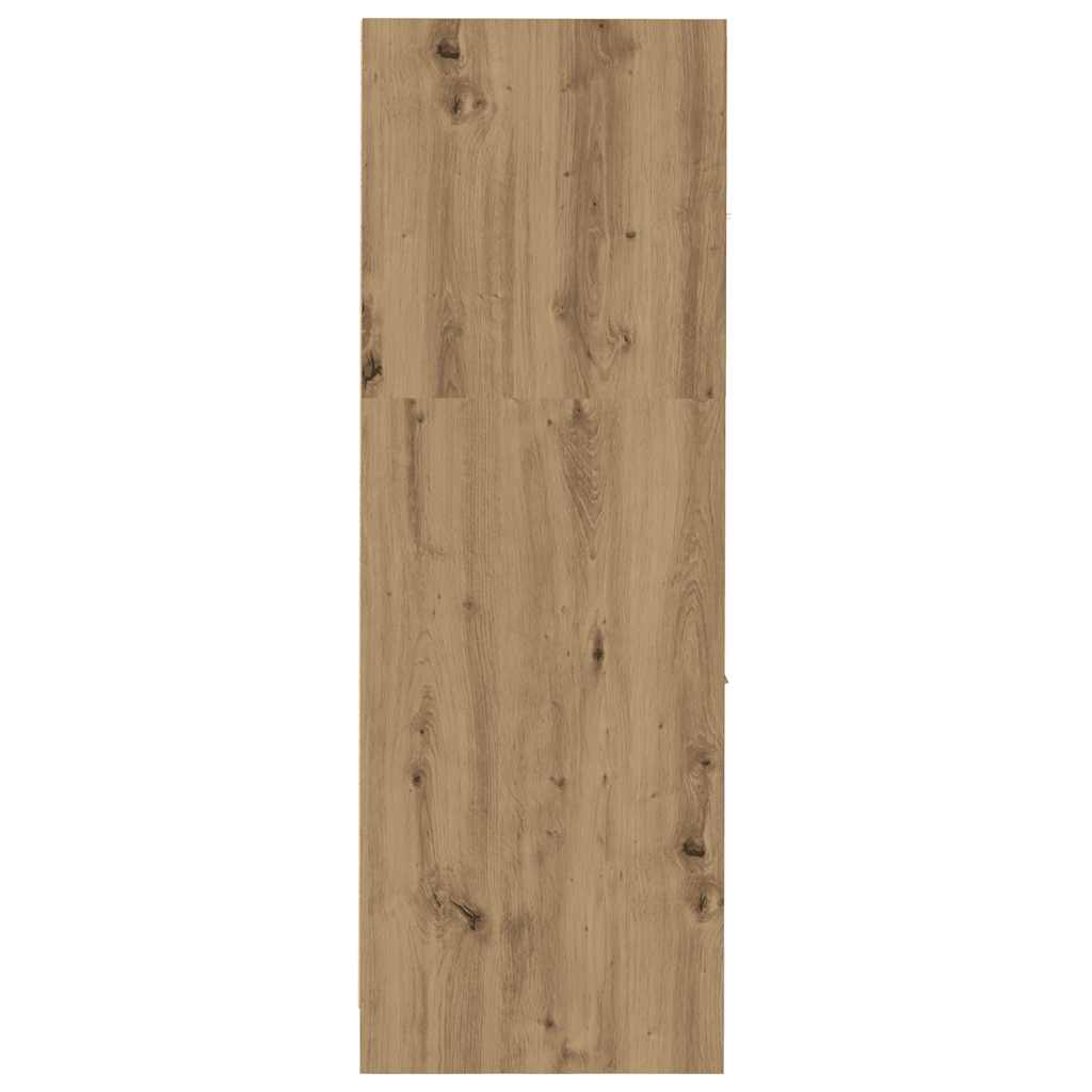 Armoire d'apothicaire chêne artisanal bois d'ingénierie - XIOS