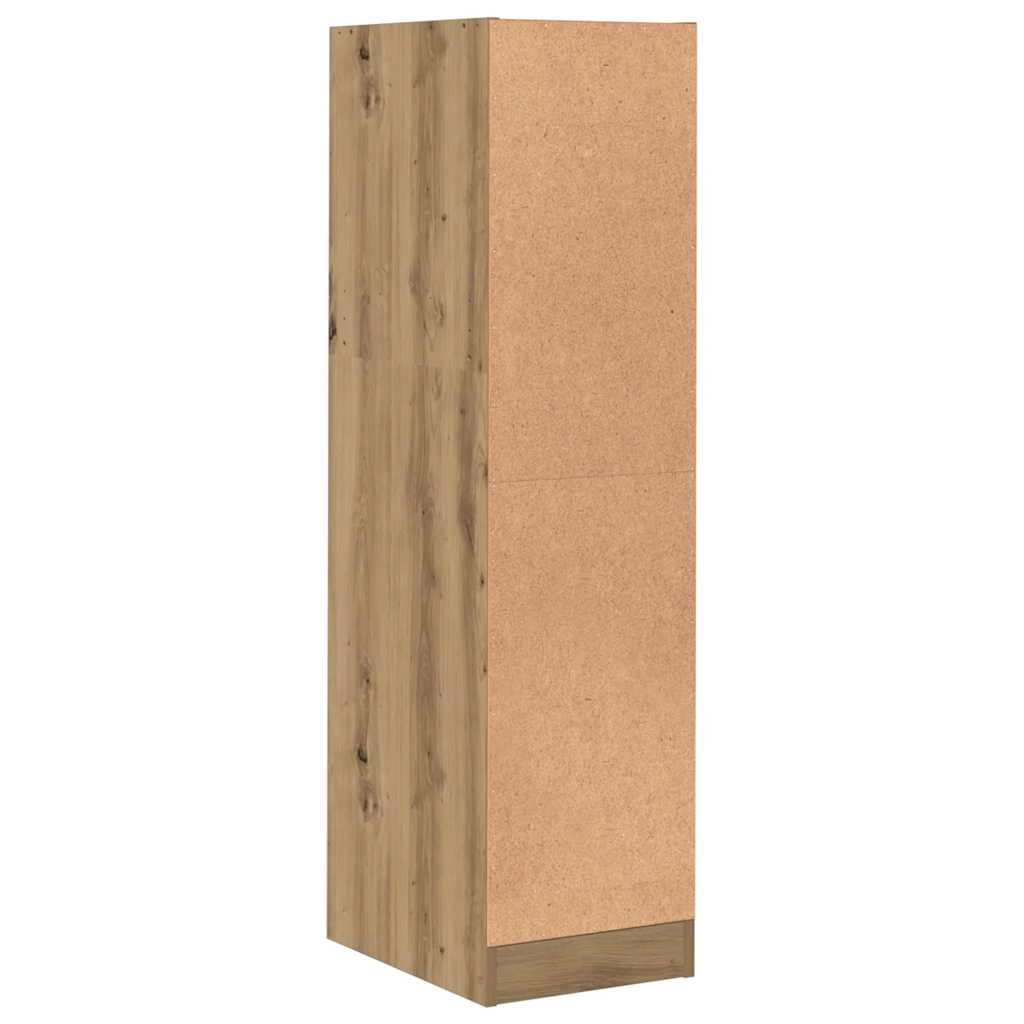Armoire d'apothicaire chêne artisanal bois d'ingénierie - XIOS