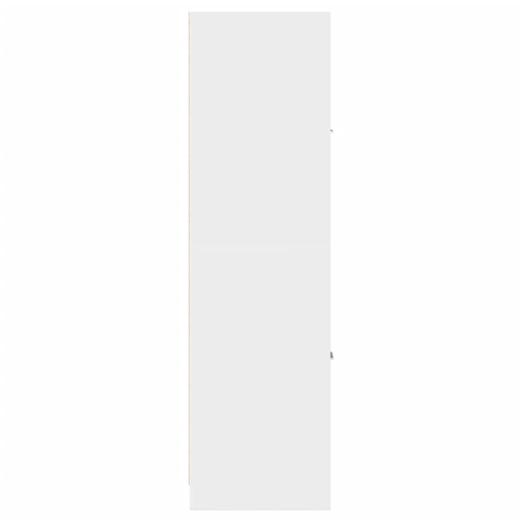 Armoire d'apothicaire blanche 30 x 41 x 144,5 cm Bois d'ingénierie - XIOS