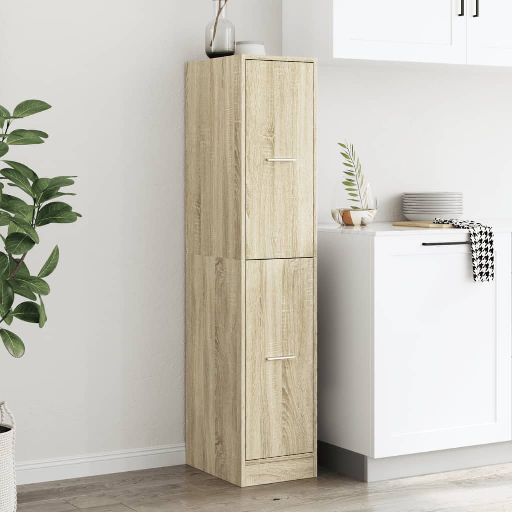 Armoire d'apothicaire Chêne Sonoma 30x41x144,5 cm Bois d'ingénierie - XIOS