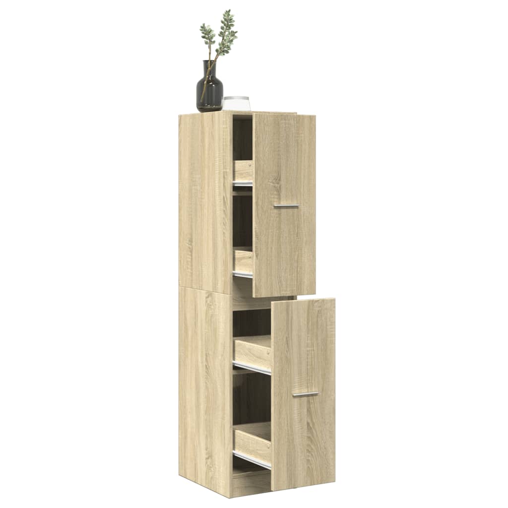 Armoire d'apothicaire Chêne Sonoma 30x41x144,5 cm Bois d'ingénierie - XIOS
