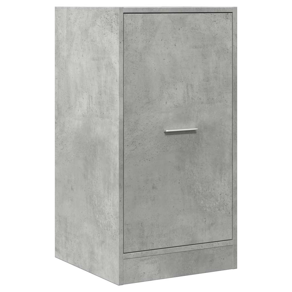 Armoire d'apothicaire gris béton 40x41x77,5cm bois d'ingénierie - XIOS