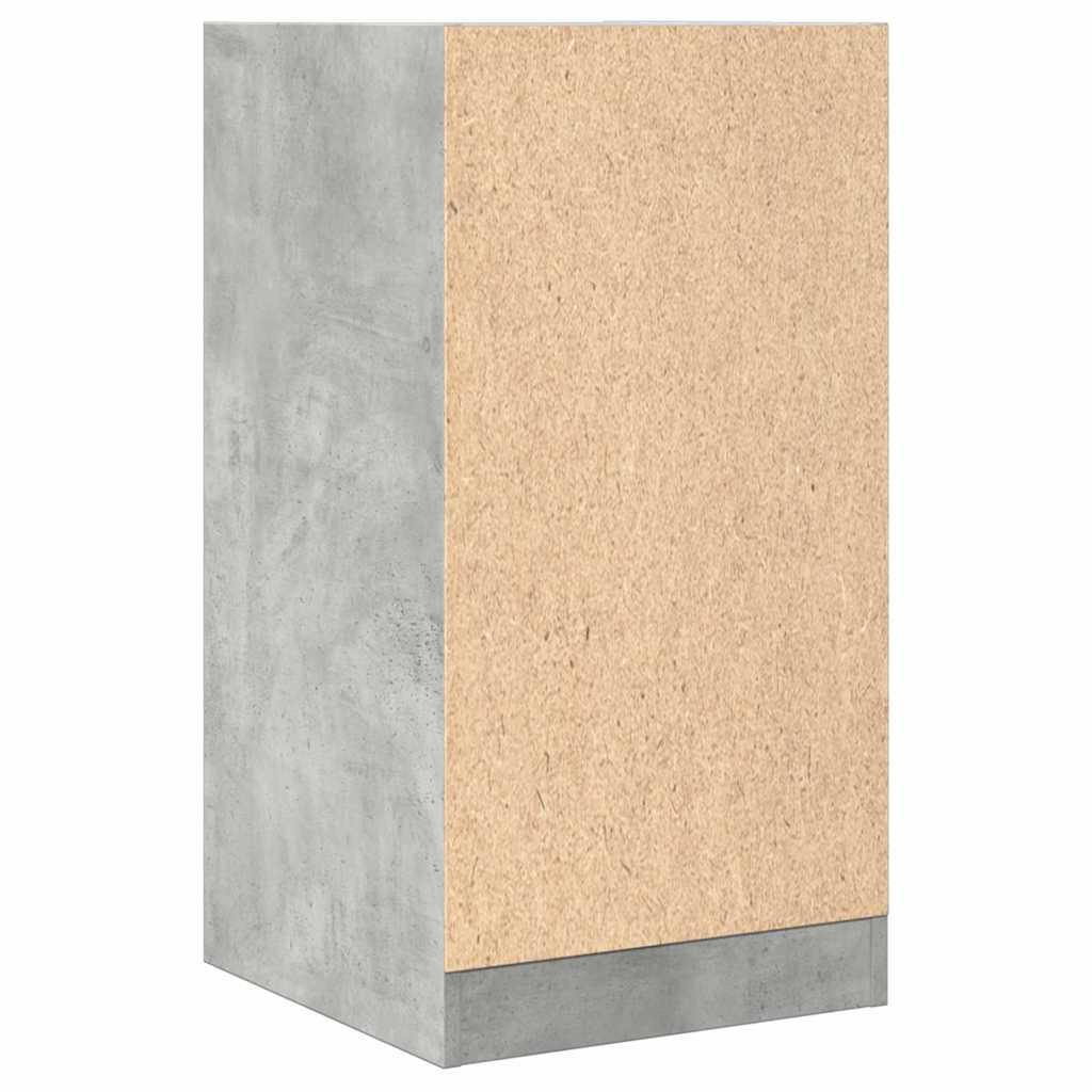 Armoire d'apothicaire gris béton 40x41x77,5cm bois d'ingénierie - XIOS