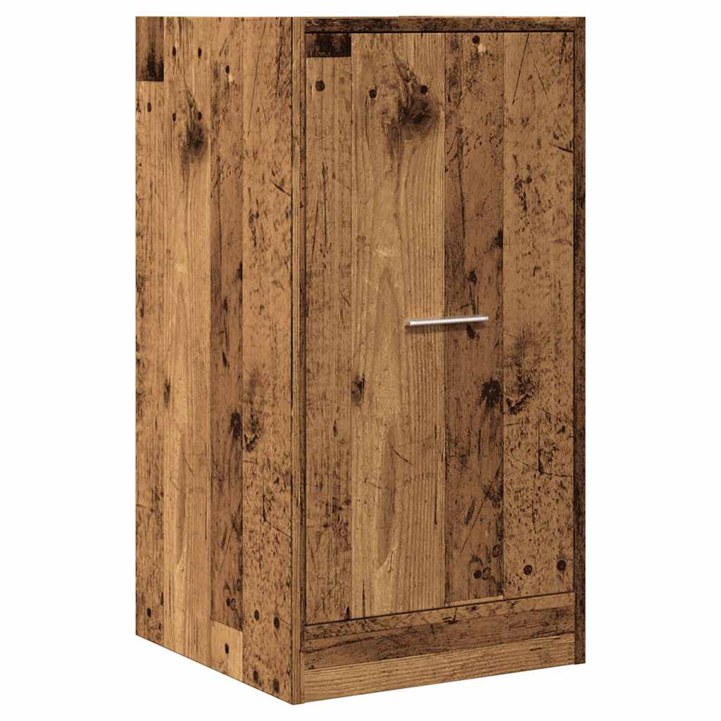Armoire d'apothicaire vieux bois 40x41x77,5cm bois d'ingénierie - XIOS