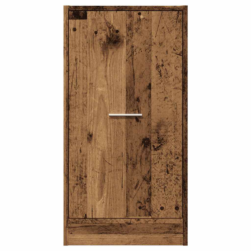 Armoire d'apothicaire vieux bois 40x41x77,5cm bois d'ingénierie - XIOS