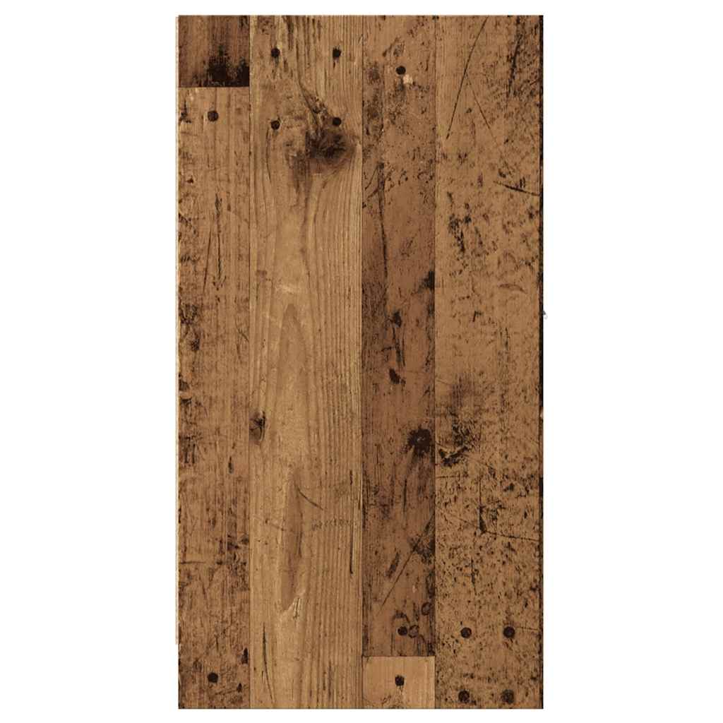 Armoire d'apothicaire vieux bois 40x41x77,5cm bois d'ingénierie - XIOS