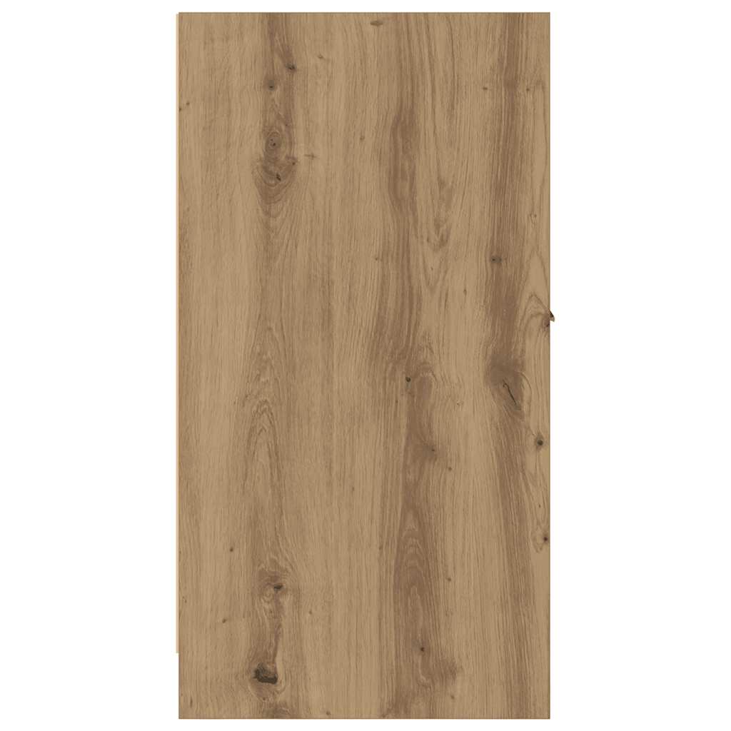 Armoire d'apothicaire chêne artisanal bois d'ingénierie - XIOS