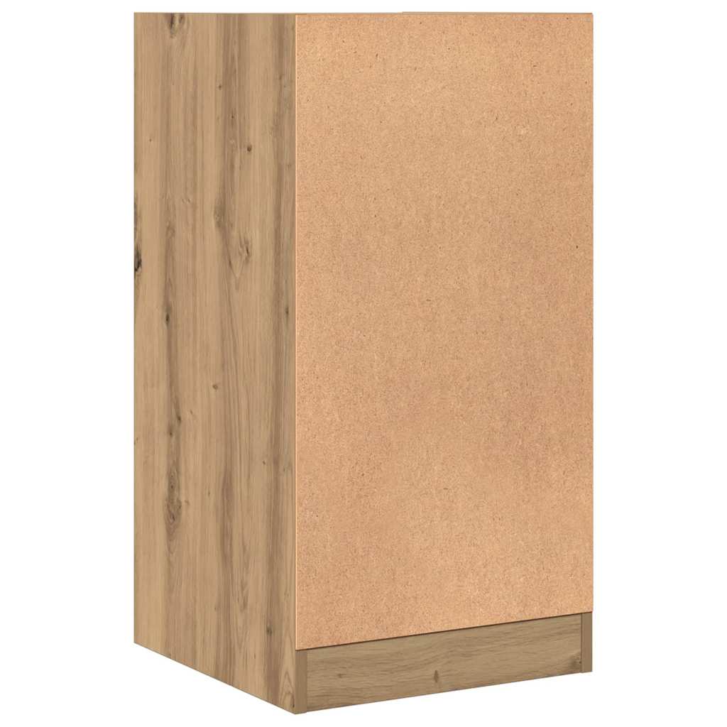 Armoire d'apothicaire chêne artisanal bois d'ingénierie - XIOS